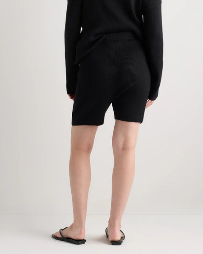 Cotton Cashmere Maternity Knit Shorts