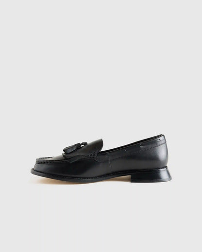 Italian Leather Tassel Loafer