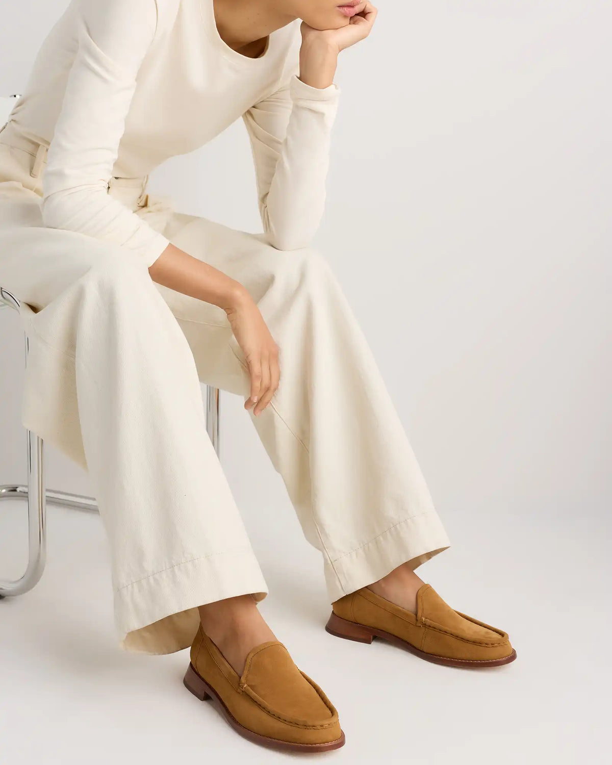 Italian Leather Venetian Loafer