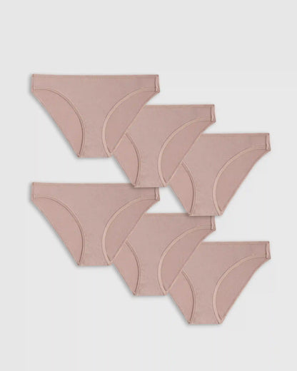 Organic Cotton Bikini (6-pack)