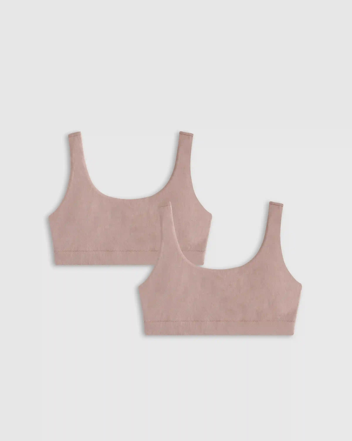Organic Cotton Tank Bralette (2-pack)