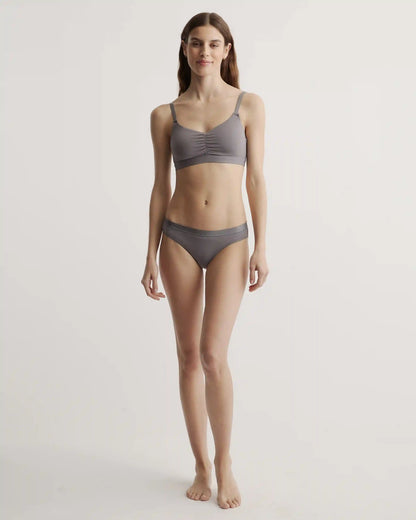 Micromodal Ruched Bralette (2-pack)