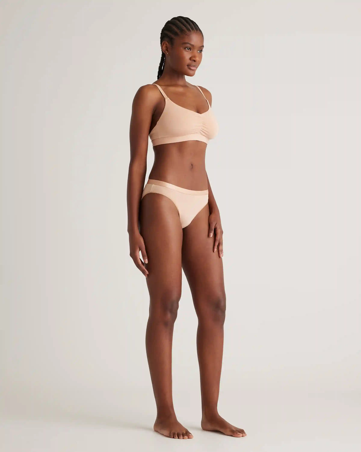 Micromodal Ruched Bralette (2-pack)