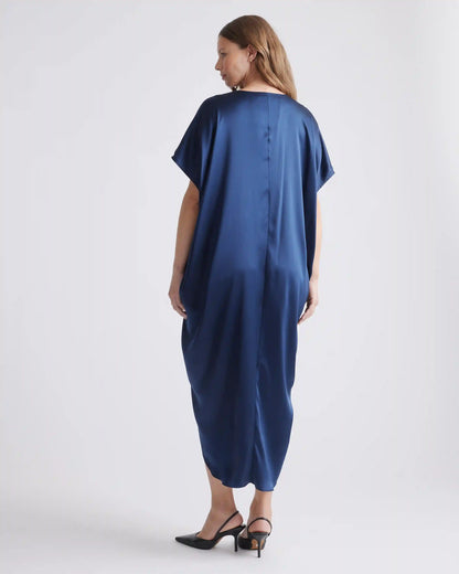 100% Washable Silk Maternity Dress