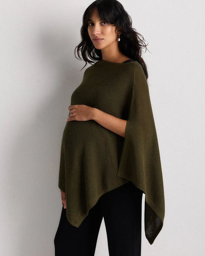 Lightweight Cotton Cashmere Nursing Shawl