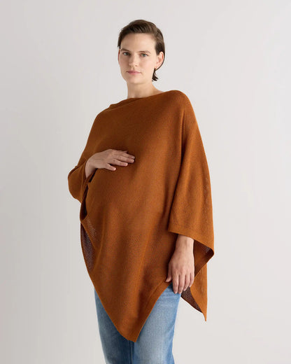 Lightweight Cotton Cashmere Nursing Shawl