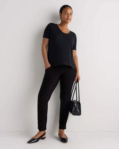 Bamboo Jersey Maternity Dolman Sleeve Tee (2-pack)