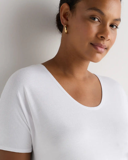 Bamboo Jersey Maternity Dolman Sleeve Tee (2-pack)