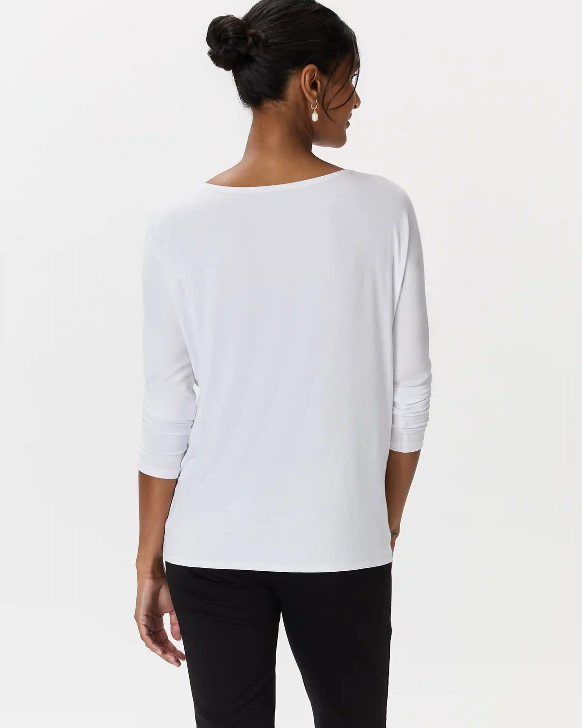 Bamboo Jersey Maternity Long Sleeve Tee (2-pack)