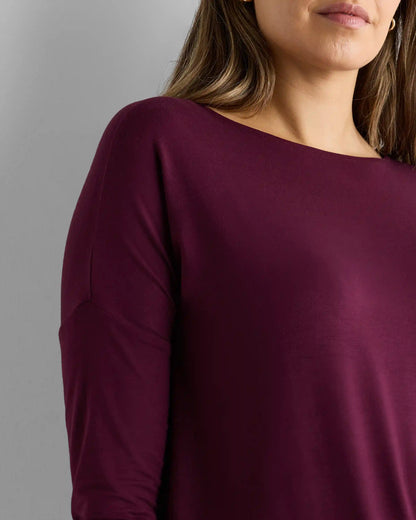 Bamboo Jersey Maternity Long Sleeve Tee (2-pack)