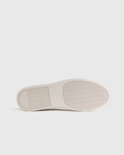 Italian Calfskin Suede Slip-On Sneaker
