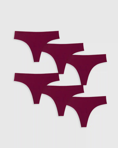 Invisible Bonded Thong (6-Pack)