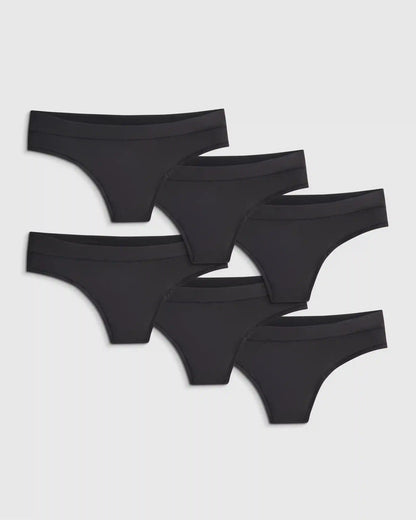 Second Skin Maternity Thong (6-pack)