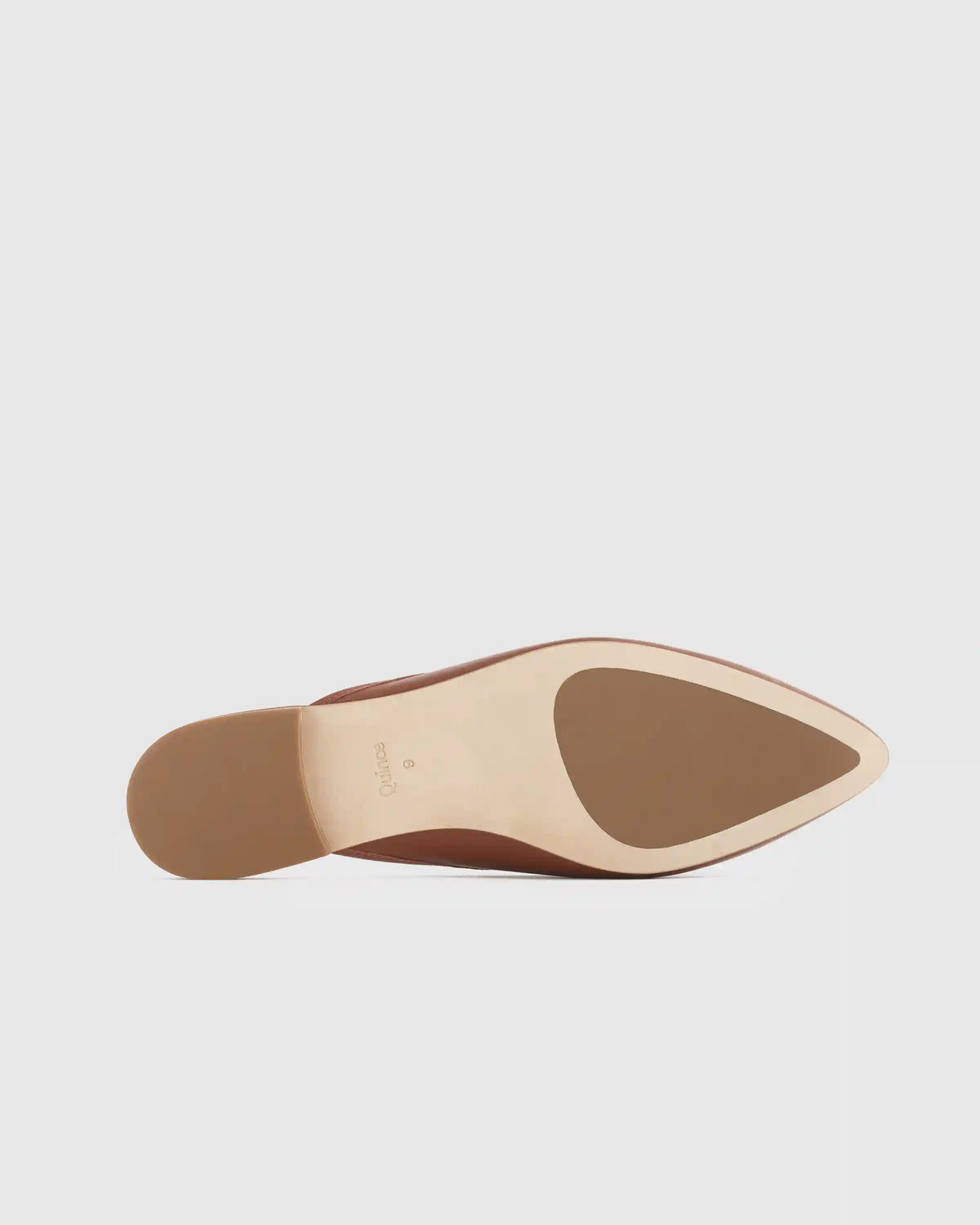 Italian Leather Pointed Mule