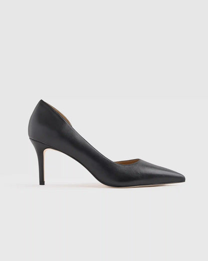 Italian Leather 75mm d'Orsay Pump