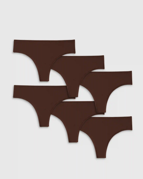 Second Skin Thong (6-pack)