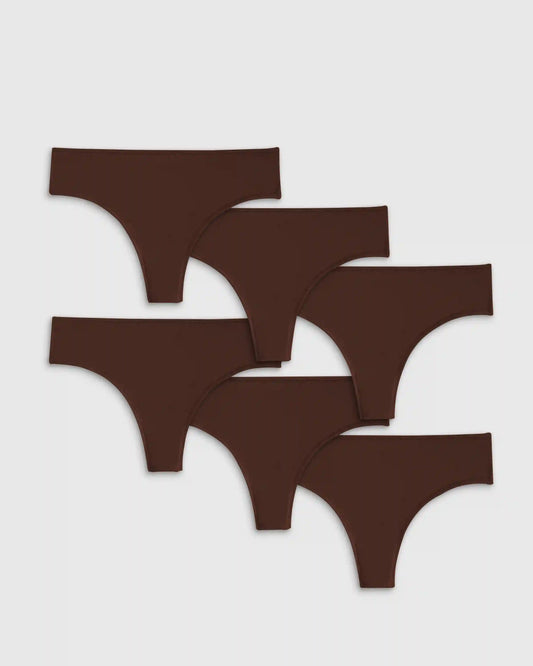 Second Skin Thong (6-pack)