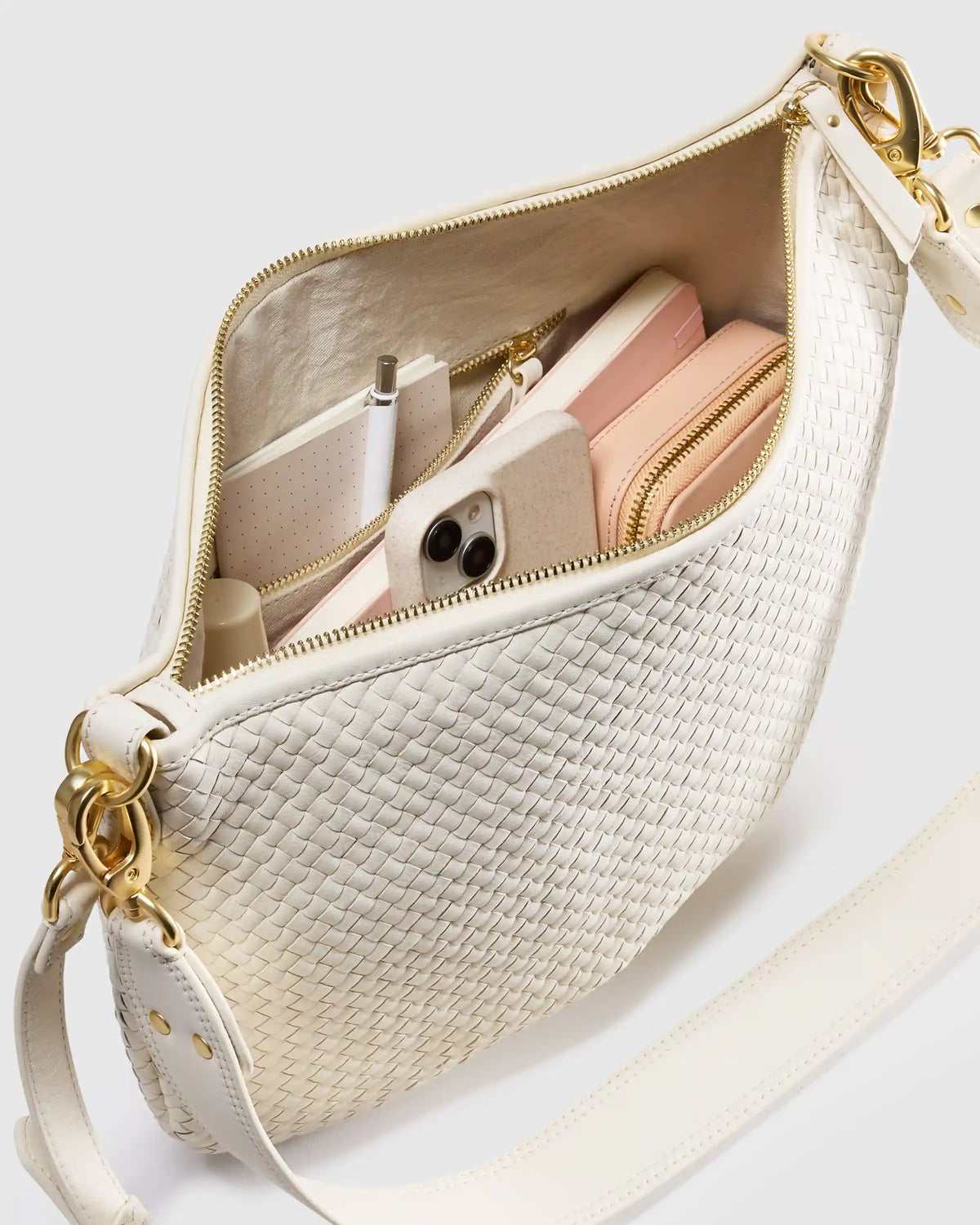 Sloane Handwoven Shoulder Bag