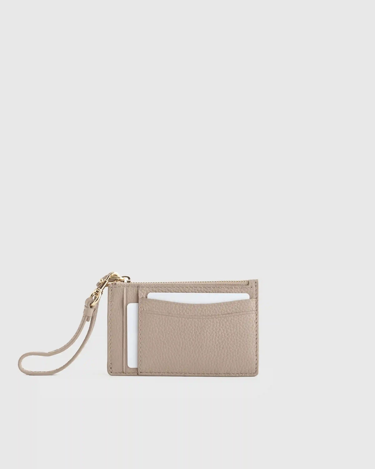 Italian Leather Card Case Wristlet