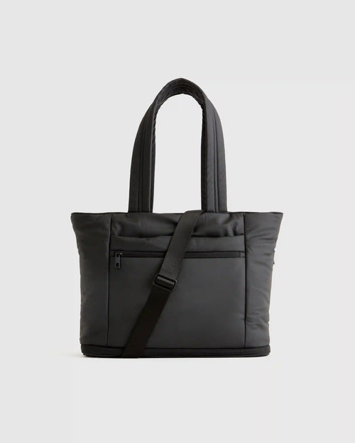Water Repellent Puff Expandable Tote