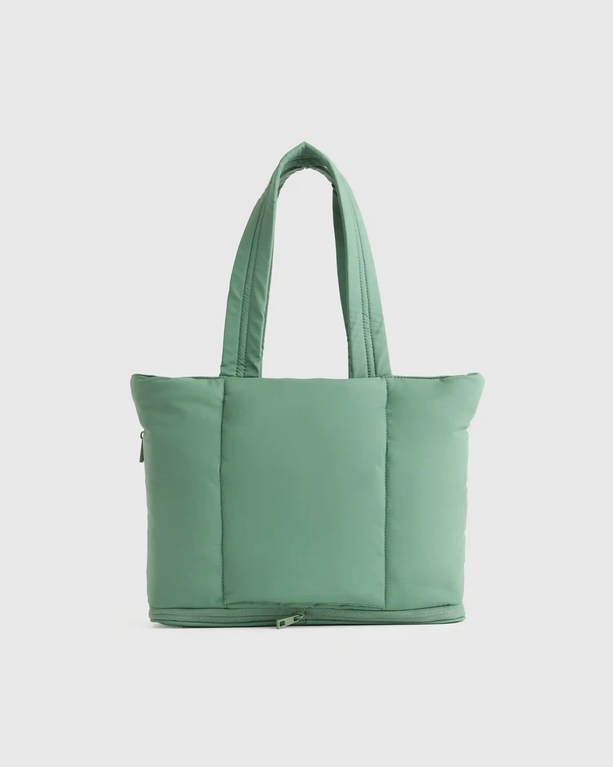 Water Repellent Puff Expandable Tote