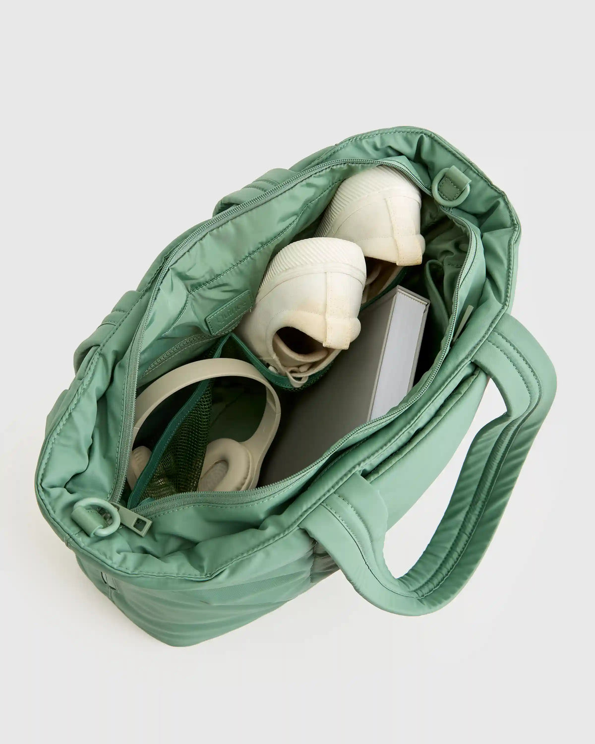 Water Repellent Puff Expandable Tote