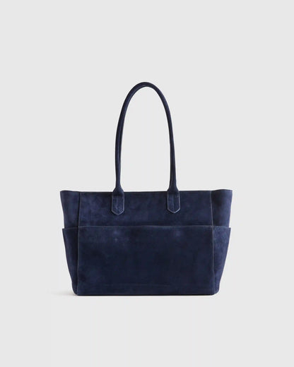 Hudson Suede Tote