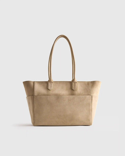 Hudson Suede Tote