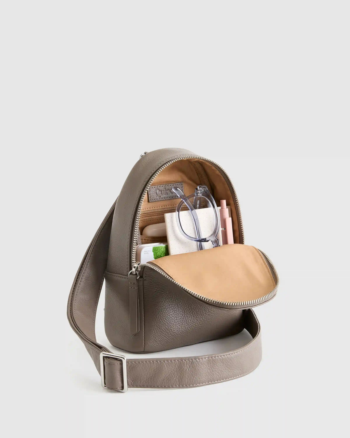 Italian Leather Sling Pack