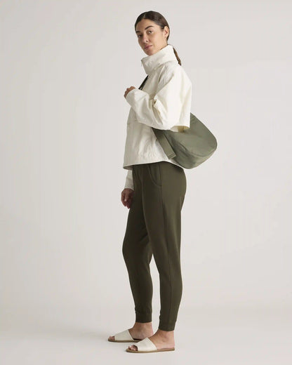 Revive Nylon Crescent Shoulder Bag