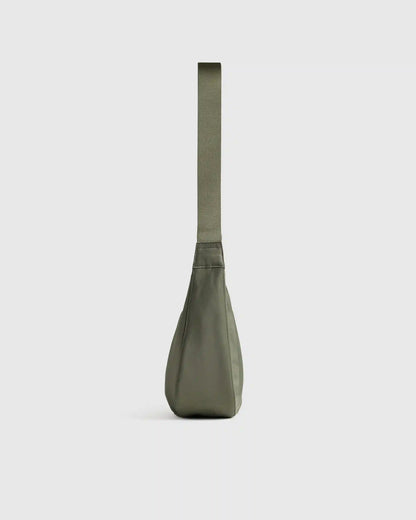 Revive Nylon Crescent Shoulder Bag