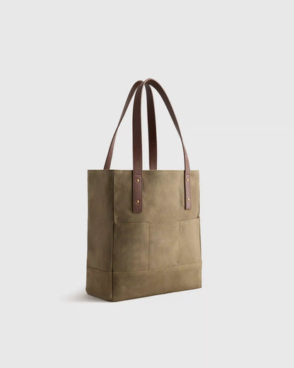 Waxed Canvas Utility Tote