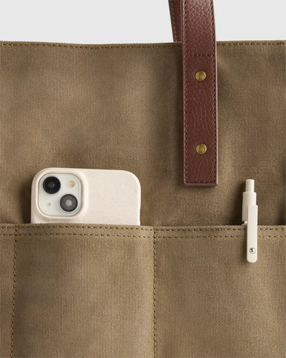 Waxed Canvas Utility Tote