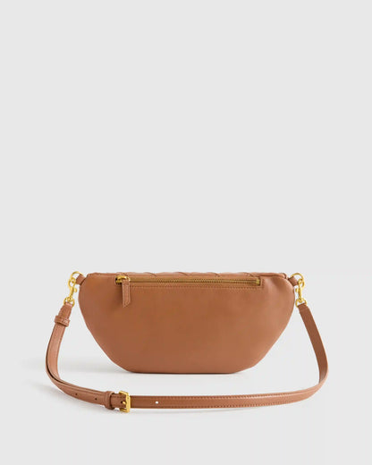 Italian Leather Diamond Stitch Sling