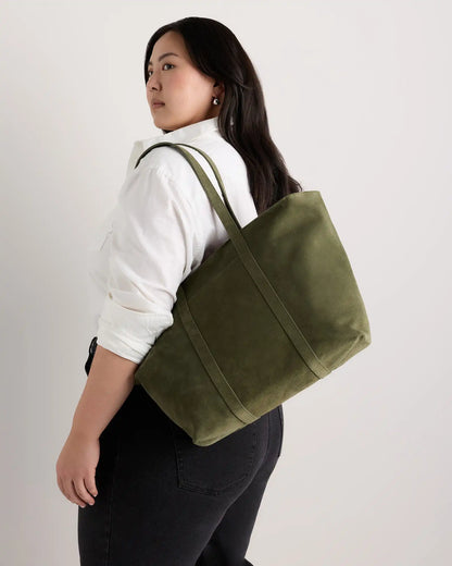 Italian Suede Everyday Tote
