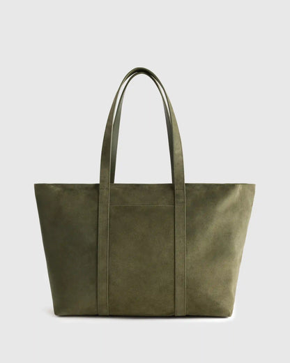 Italian Suede Everyday Tote