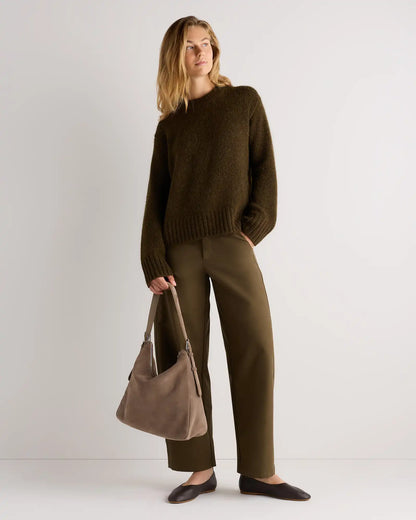 Sutton Suede Shoulder Bag