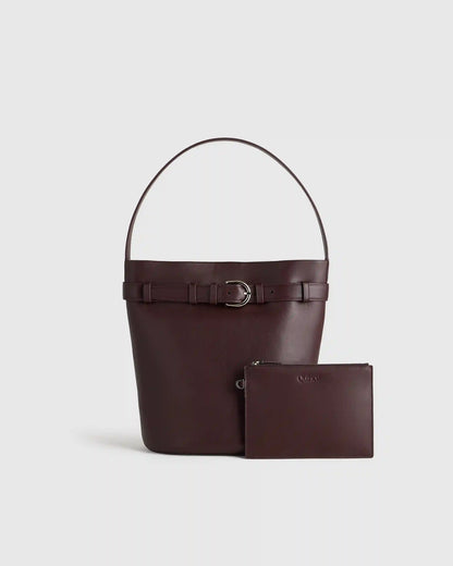 Chiara Belted Bucket Bag