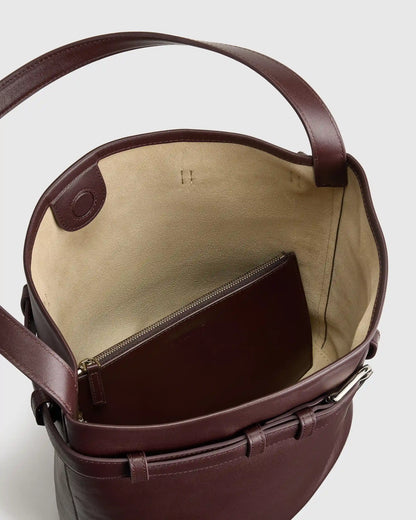 Chiara Belted Bucket Bag