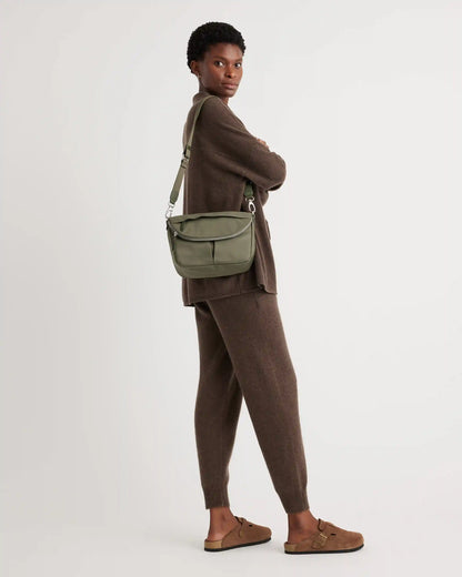 Revive Nylon Foldover Crossbody