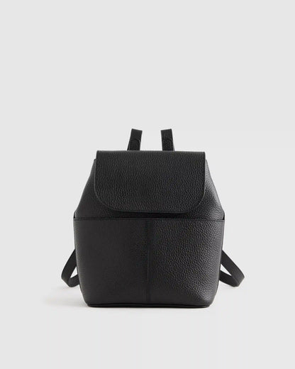 Italian Leather Small Backpack