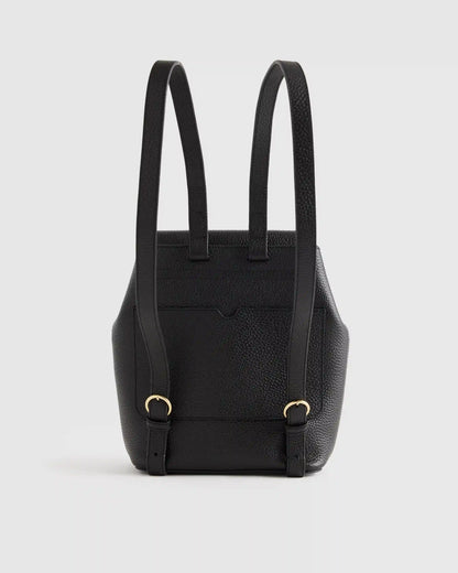 Italian Leather Small Backpack