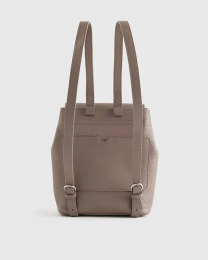 Italian Leather Small Backpack
