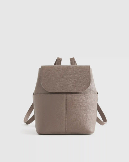 Italian Leather Small Backpack