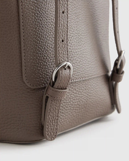 Italian Leather Small Backpack
