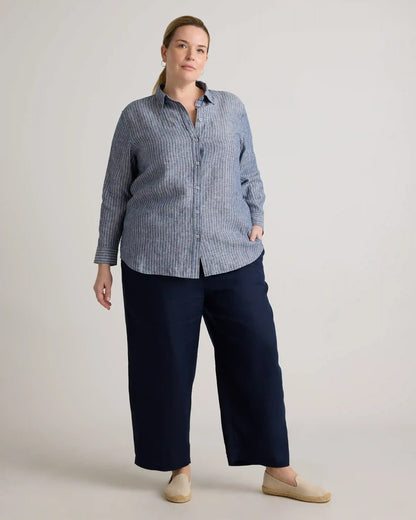 100% European Linen Long Sleeve Shirt