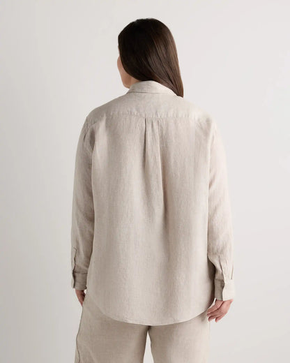100% European Linen Long Sleeve Shirt