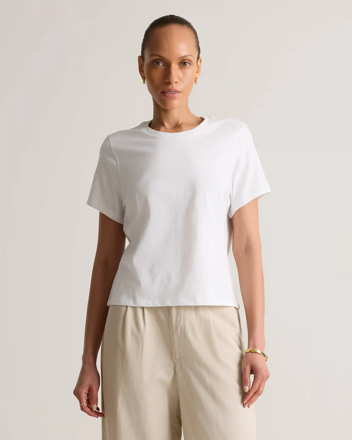 100% Organic Cotton Boxy Crewneck Tee (3-Pack)