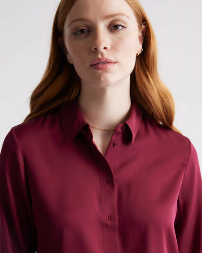 Washable Stretch Silk Blouse