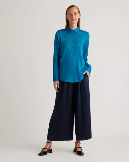 Washable Stretch Silk Blouse